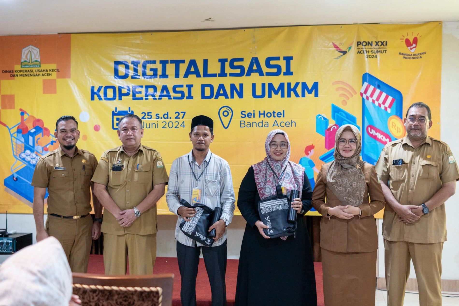 Digitalisasi Koperasi Dan UMKM KUD Kab Nagan Raya